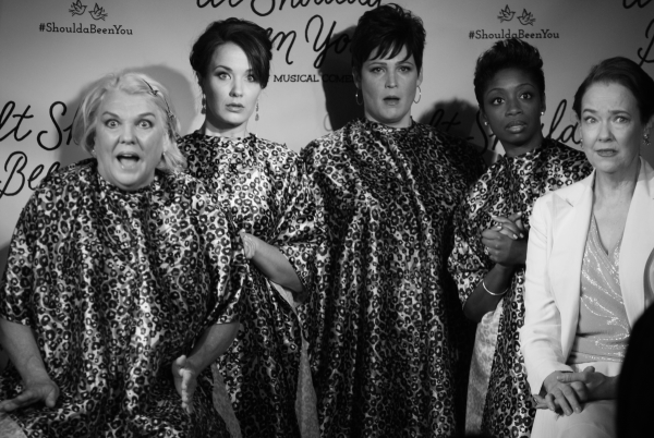 Tyne Daly, Sierra Boggess, Lisa Howard, Montego Glover, and Harriet Harris make up the ladies of Broadway&#39;s It Shoulda Been You.