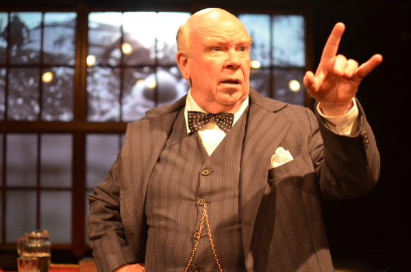 Ronald Keaton stars in Churchill, directed by Kurt Johns, at New World Stages.