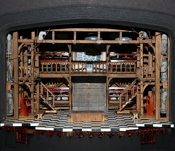 A look at the model for Alexander Dodge&#39;s set.