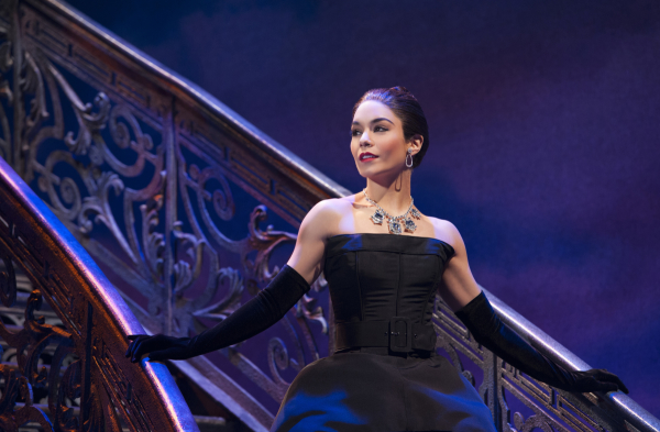 Vanessa Hudgens as Gigi in the new Broadway production of Gigi, directed by Eric Schaeffer, at the Neil Simon Theatre.
