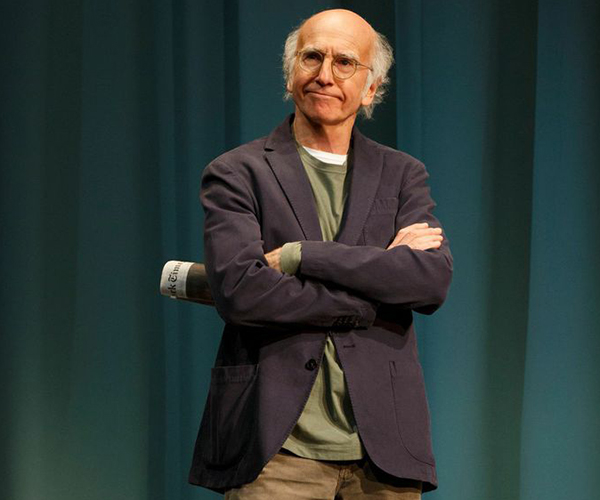 Larry David as Norman Drexel in Anna D. Shapiro&#39;s production of his play, Fish in the Dark, at the Cort Theatre.