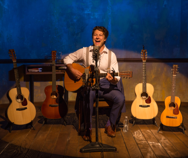 Benjamin Scheuer wrote and stars in The Lion, a musical memoir directed by Sean Daniels at the Lynn Redgrave Theater.
