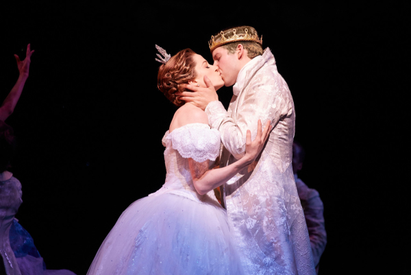 Paige Faure and Andy Jones perform in Rodgers and Hammerstein&#39;s Cinderella, which begins tonight at Center Theatre Group&#39;s Ahmanson Theatre.
