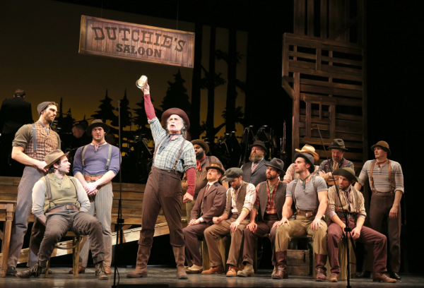 Keith Caradine and the cast of New York City Center Encores! Paint Your Wagon.