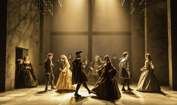 The company of the Royal Shakespeare Company&#39;s Wolf Hall: Parts 1 &amp; 2.
