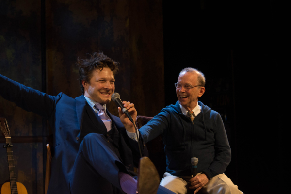 Joel Grey moderates a discussion following a recent performance of Benjamin Scheuer&#39;s The Lion.