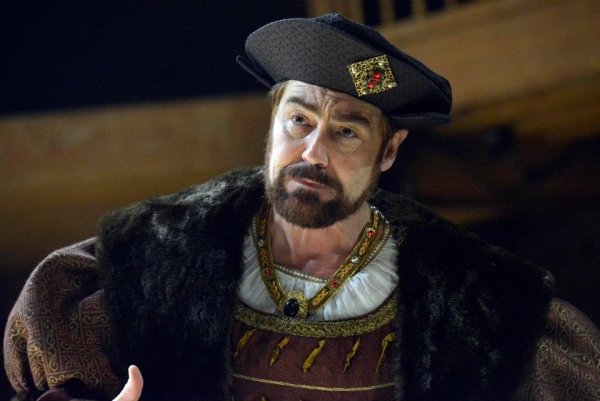 Nathaniel Parker as King Henry VIII in Wolf Hall.