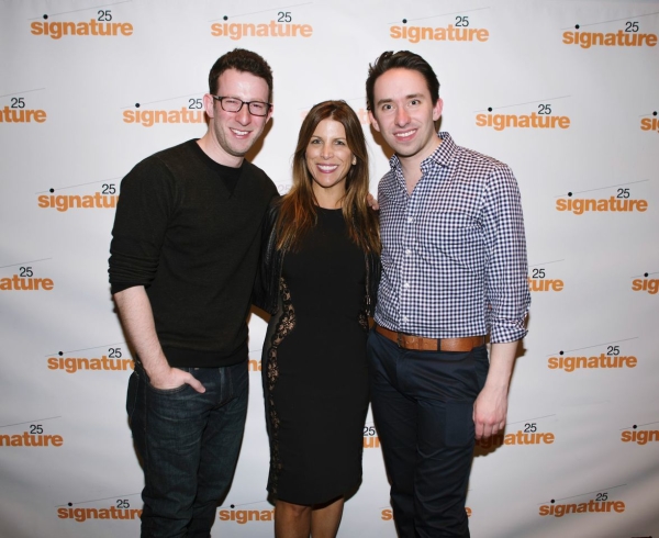 Soon creator Nick Blaemire poses with producer Tricia Small and director Matthew Gardiner.