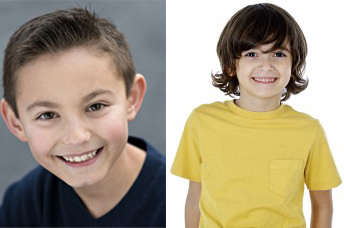 Sam Chuck and Athan Sporek share the role of Gavroche.
