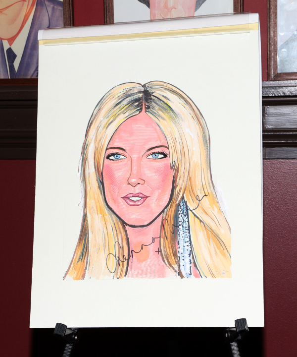 Look for Sienna Miller on the walls of Sardi&#39;s Restaurant!