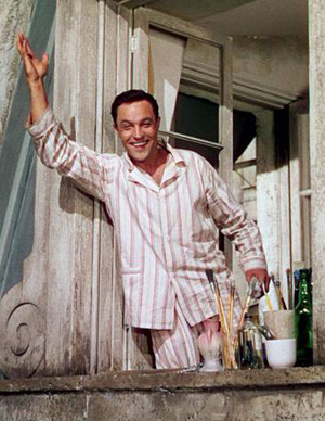 Gene Kelly starred in the 1951 film An American in Paris, directed by Vincente Minnelli.