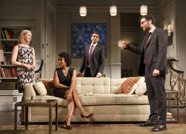 A scene from the Broadway production of Disgraced.