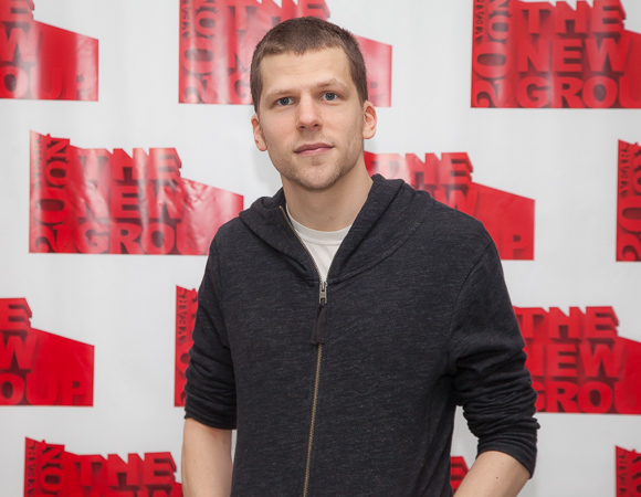 Oscar nominee Jesse Eisenberg is the author and star of his new play, The Spoils.