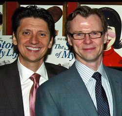 Brian Hill and Neil Bartram are the cocreators of the new musical The Theory of Relativity.