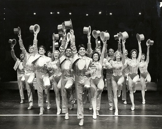 The grand finale from the original 1975 production of A Chorus Line.