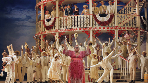 The cast of San Francisco Opera's 2014 production of Show Boat.