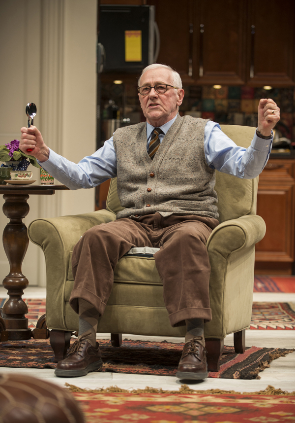 John Mahoney (Brian) in Steppenwolf Theatre Company's production of The Herd, opening April 12.