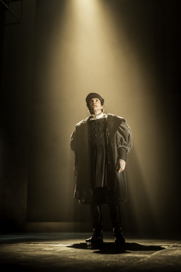 Ben Miles stars as Thomas Cromwell in Hilary Mantel&#39;s Wolf Hall: Parts One &amp; Two, adapted by Mike Poulton and directed by Jeremy Herrin, at The Winter Garden Theatre on Broadway.