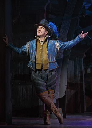 Brian d&#39;Arcy James plays Nick Bottom in Something Rotten! 