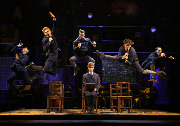 A scene from the Spring Awakening National Tour.