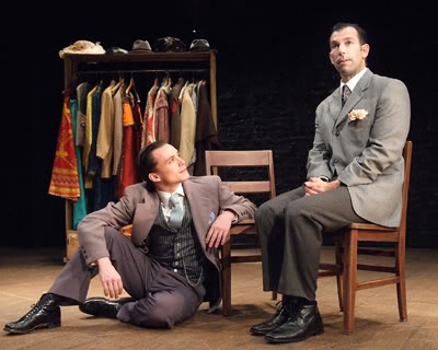 Will Bradley and Robert Mammana
in 2010 Fringe Festival production of The Twentieth-Century Way.