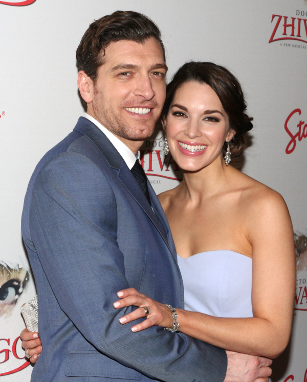 Tam Mutu and Kelli Barrett lead the cast of the new musical Doctor Zhivago at the Broadway Theatre.