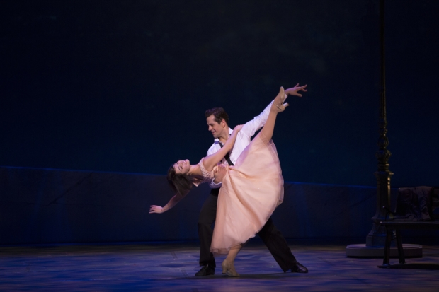 Leanne Cope and Robert Fairchild in the new Broadway musical An American in Paris, nominated for 12 Drama Desk Awards.
