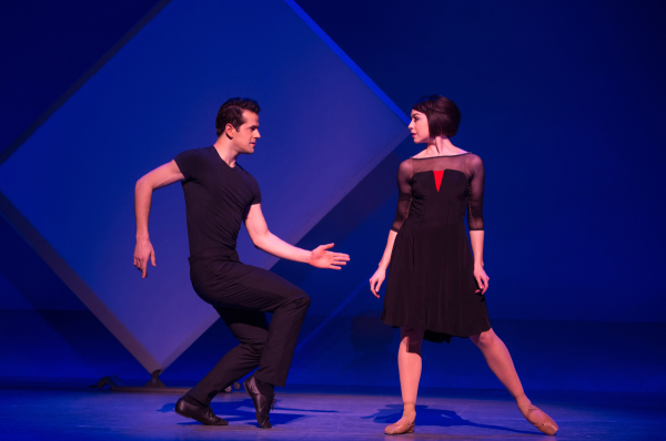 Robert Fairchild and Leanne Cope in An American in Paris at the Palace Theatre.