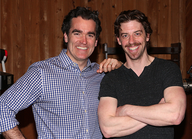 Brian d&#39;Arcy James and Christian Borle are nominated for their performances as Nick Bottom and Shakespeare, respectively, in Something Rotten!