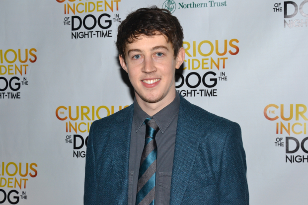 Alex Sharp&#39;s Broadway debut as Christopher Boone in The Curious Incident of the Dog in the Night-time earns him his first Tony nomination.
