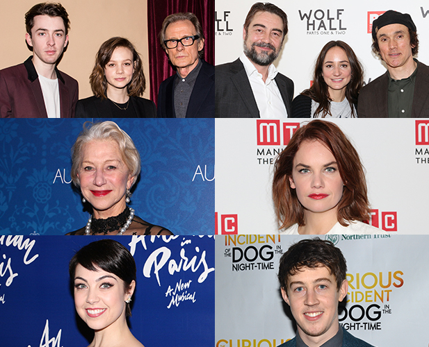 British acting nominees this year include Matthew Beard, Carey Mulligan, Bill Nighy, Nathaniel Parker, Lydia Leonard, Ben Miles, Helen Mirren, Ruth Wilson, Leanne Cope, and Alex Sharp.