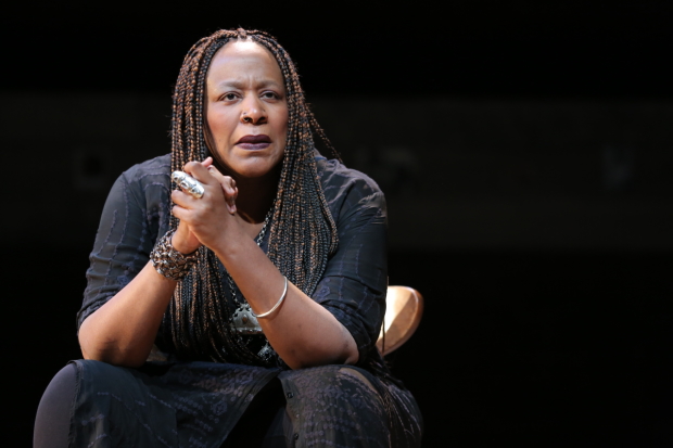Dael Orlandersmith stars in her solo show Forever, directed by Neel Keller, at New York Theatre Workshop.