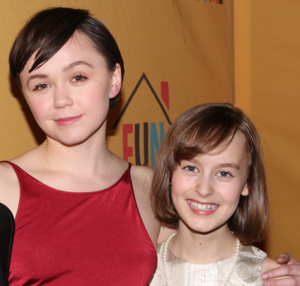 Emily Skeggs and Sydney Lucas are two of this year&#39;s Theatre World Award winners for their performances in Fun Home.