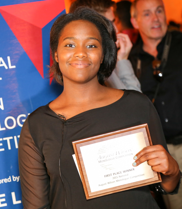 Moyè Light won first place at the seventh annual August Wilson Monologue Competition on May 4.