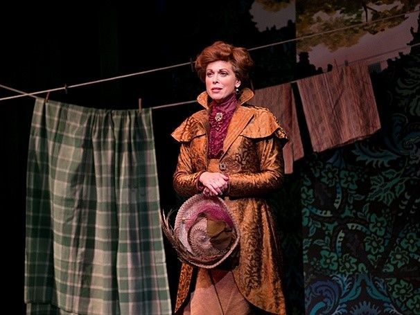 Carolee Carmello as Mrs. du Maurier in Finding Neverland.