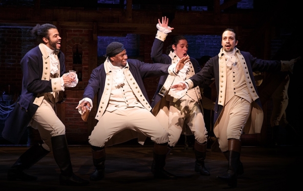 The Public Theater&#39;s production of the musical Hamilton is the winner of 10 Lucille Lortel Awards.