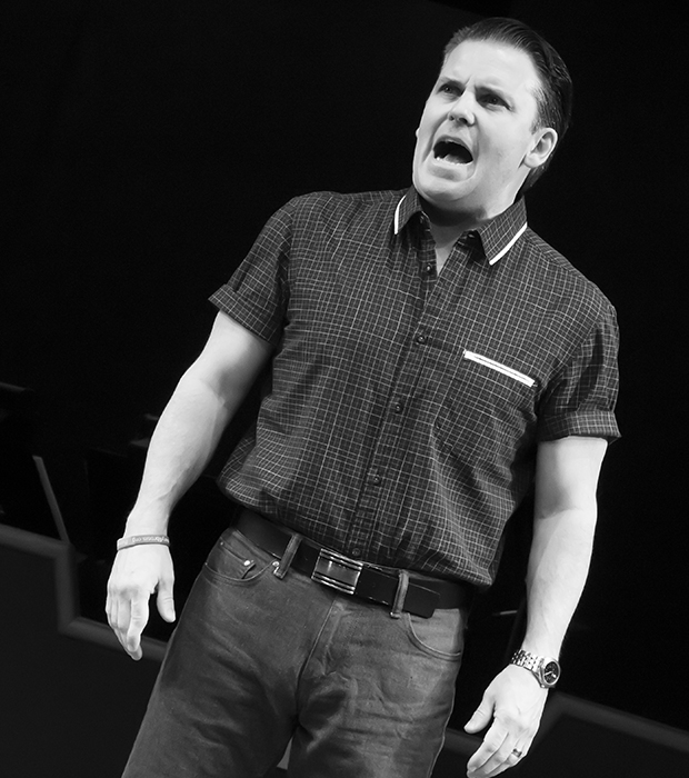 Robert Creighton stars in his new musical Cagney at the York Theatre Company.