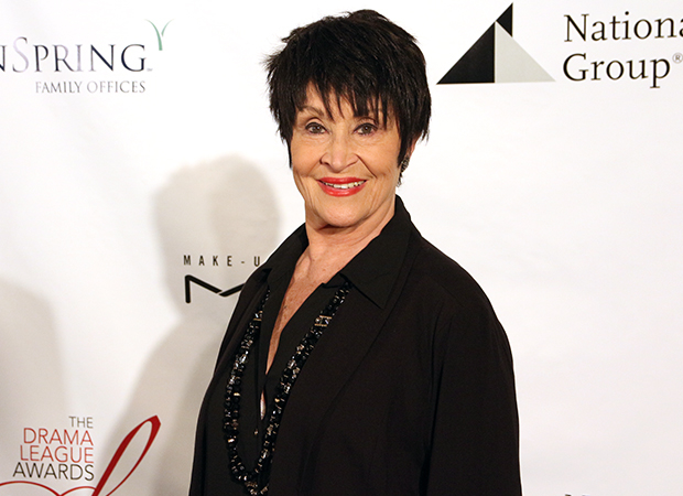 Chita Rivera is the recipient of the 2015 Distinguished Performance Drama League Award for her work in The Visit.