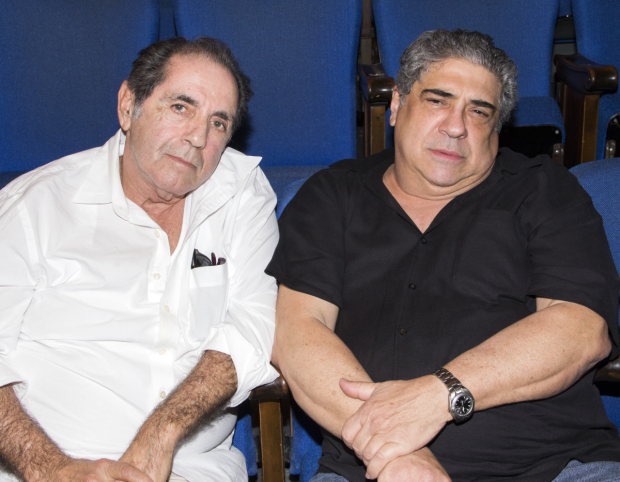 David Proval and Vincent Pastore star in A Queen for A Day at the Theatre at St. Clements.