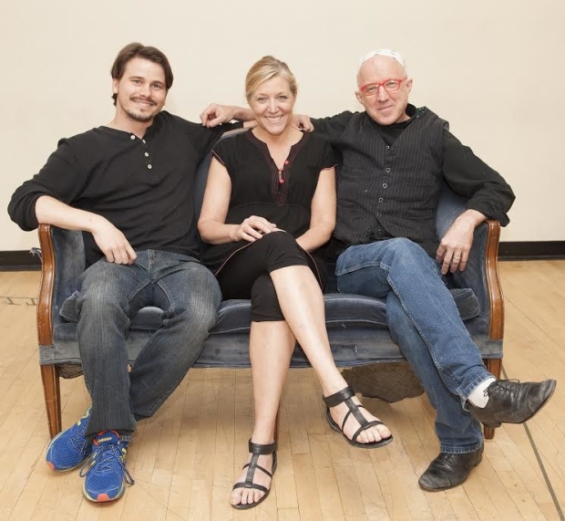 Jason Ritter, Mary McCann, and Arliss Howard star in The Shawl, one of the two Mamet one-acts that make up Ghost Stories.