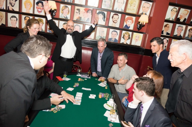 A moment from Broadway Bets at Sardi&#39;s on May 18.