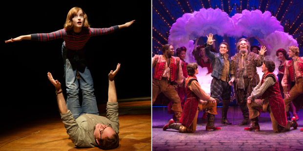 The Tony-nominated productions of Fun Home and Something Rotten! will embark on national tours in 2016.