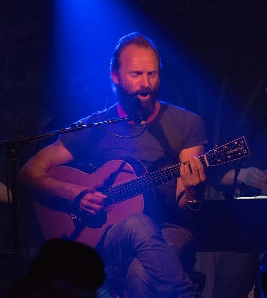 Sting performs a selection from his musical The Last Ship.