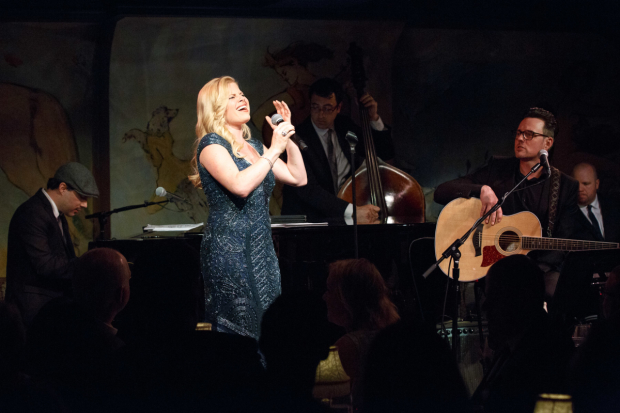 Megan Hilty and her band return for their second show at Café Carlyle.