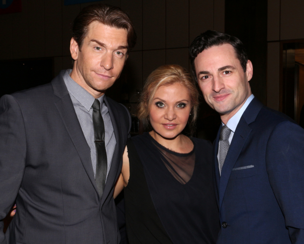 Andy Karl and Orfeh catch up with their pal Max von Essen.