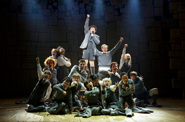 The cast of Matilda, at Center Theatre Group, starts performances tonight.