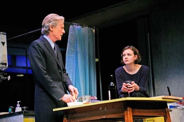 Bill Nighy as Tom and Carey Mulligan as Kyra in Stephen Daldry&#39;s production of David Hare&#39;s Skylight.