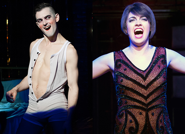 Wesley Taylor and Barrett Wilbert Weed play The Emcee and Sally Bowles in Kander and Ebb&#39;s Cabaret at Signature Theatre in Washington D.C.