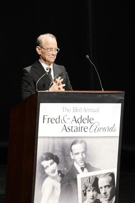 Joel Grey receives his Lifetime Achievement honor from the Astaire Awards.