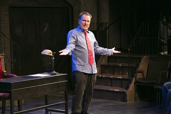 Colin Quinn in his off-Broadway show Colin Quinn Unconstitutional at The Cherry Lane Theatre.